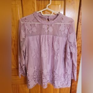 New York and Company Lace Top